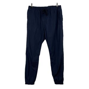 COS MEN Medium JOGGER PANT Deep Navy BLUE Lightweight‎ Pull On
